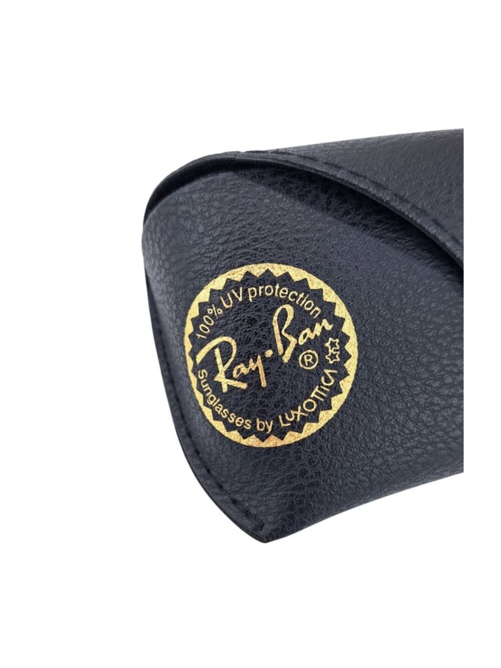 Ray-Ban Black Sunglasses Case With Cleaning Cloth & Booklet Authentic Genuine - Picture 2 of 3